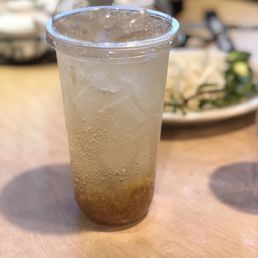 Salted plum soda