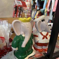 Goods on Orange - Babar ceramic figurines