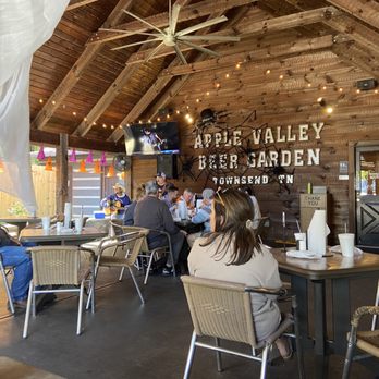 Apple Valley Cafe - Outdoor seating & beer garden - Cafes Near Me - Townsend, Tennessee