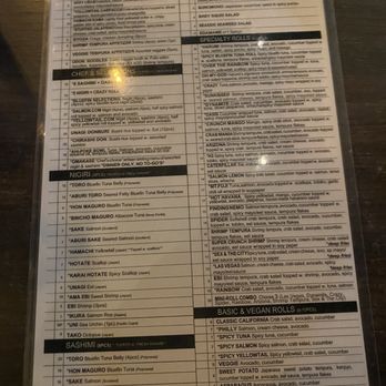 Harumi - Sushi menu - Sushi Bars Near Me - Peoria, Arizona Harumi - Sushi menu - Sushi Bars Near Me - Peoria, Arizona