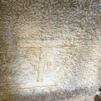 Rug Ideas - Before we got it washed. You can see all the foot traffic around where the center table was. - Carpet Cleaning Near Me - Van Nuys, California