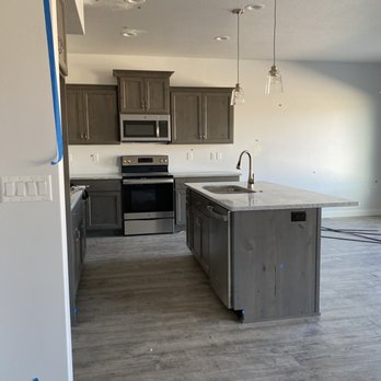 Nilson Homes - They blue taped things and fixed stuff before we went through, they were more particular than we would have been! - General Contractors Near Me