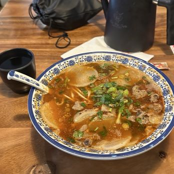 Zhi Wei Cafe - Braised Lamb Lanzhou Noodle Soup - Chinese Near Me - Boston, Massachusetts