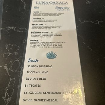 Luna Oaxaca - New Mexican Cuisine Near Me - Baltimore, Maryland