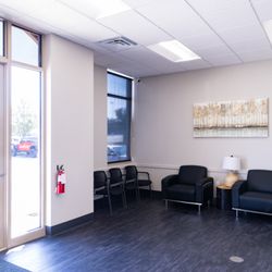 Waiting area of Regional Eyecare
