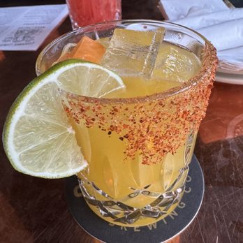 Cushnoc Cantina - Mango Habanero Marg - A+ - Tacos Near Me - Waterville, Maine
