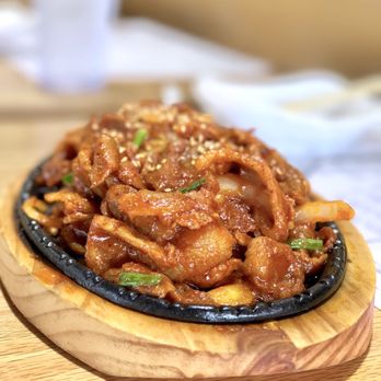 Gogi - Dweji Bulgogi (Spicy Pork) - Korean Near Me - Kenner, Louisiana Gogi - Dweji Bulgogi (Spicy Pork) - Korean Near Me - Kenner, Louisiana