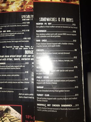 Menu photo 8 Capitol Grill Jackson, MS