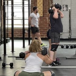 CrossFit Liberate - Getting after it in a group workout!