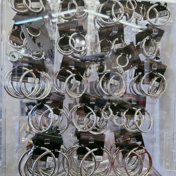 Loca Bargain - This is just one section of the jewelry. There were so many more options and again, it is not more than $10 - Shoe Stores Near Me - San Bernardino, California