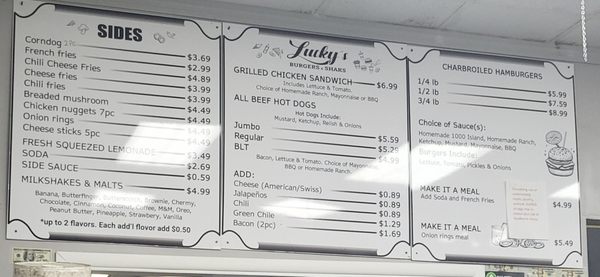 Lucky's Burgers & Shakes by null