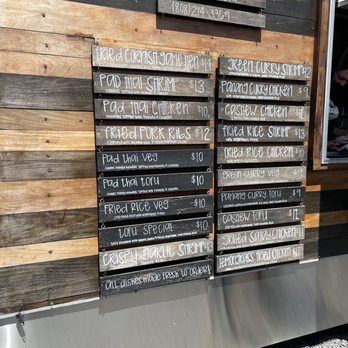 Thai Mee Up - Menu - Food Trucks Near Me - Kahului, Hawaii