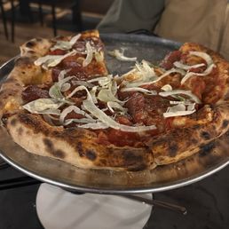 Fennel pizza