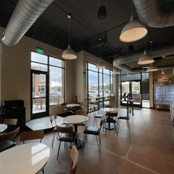 B's Craft Deli & Market - Dining area. Plenty of seating indoors with a nice area to sit outside.