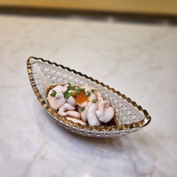 Sushi Iki - Omakase- Shirako with Ponzu and Spicy Daikon & Chives - Japanese Near Me - Tarzana, California