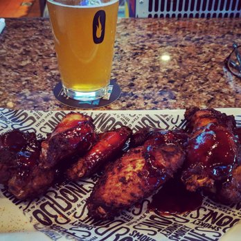 Smokey Bones - Smoked wings... Enormous, juicy and sauced perfectly! Highly recommend! - Barbeque Near Me - Bowie, Maryland Smokey Bones - Smoked wings... Enormous, juicy and sauced perfectly! Highly recommend! - Barbeque Near Me - Bowie, Maryland