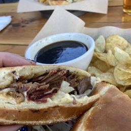 Brisket sandwich Brisket sandwich