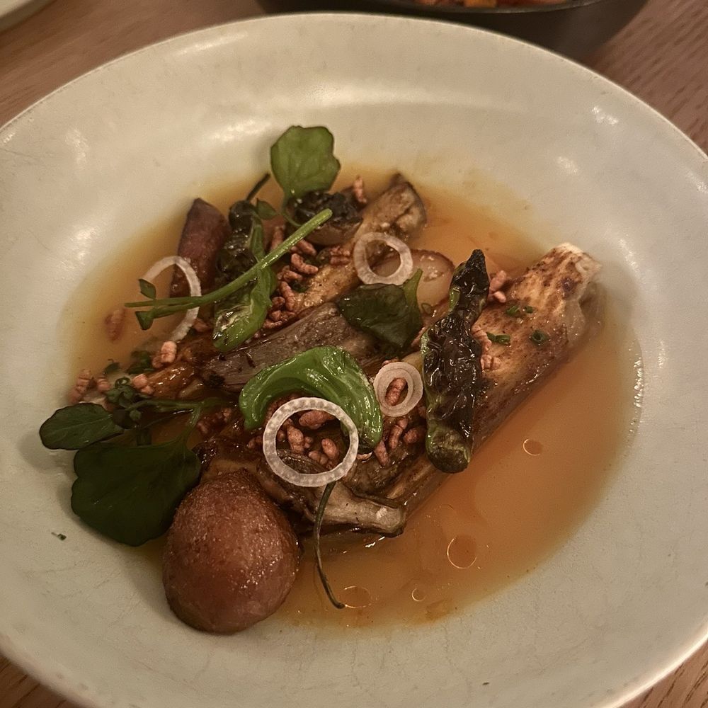 Crown Shy - BBQ Eggplant in Pepper Sauce - New American Near Me - New York, New York