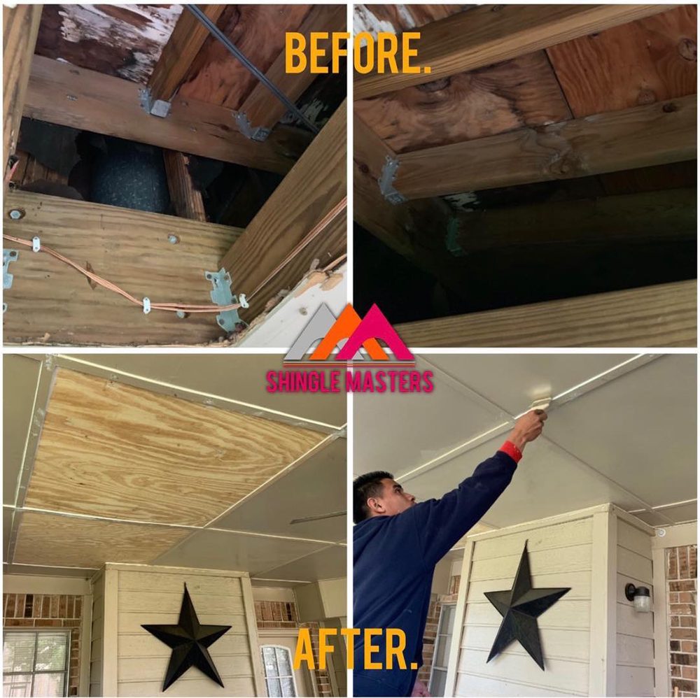 Slide of Shingle Masters