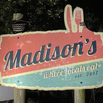 Madison's - Sign - Seafood Near Me - Port Royal, South Carolina
