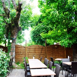 Brasserie de la Gare Chez Babeth - La grande terrasse