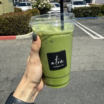 Atra Cafe - Matcha latte - Coffee & Tea Near Me - Fountain Valley, California