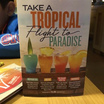Islands Restaurant - Special drinks - Burgers Near Me - Chino, California