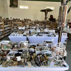 Firerose Designs Rock Shop - 05.27.23 stones and crystals everywhere