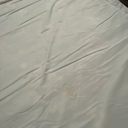 Stained bed Stained bed