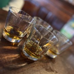 Exiles Bar - Jameson and Powers Whiskey