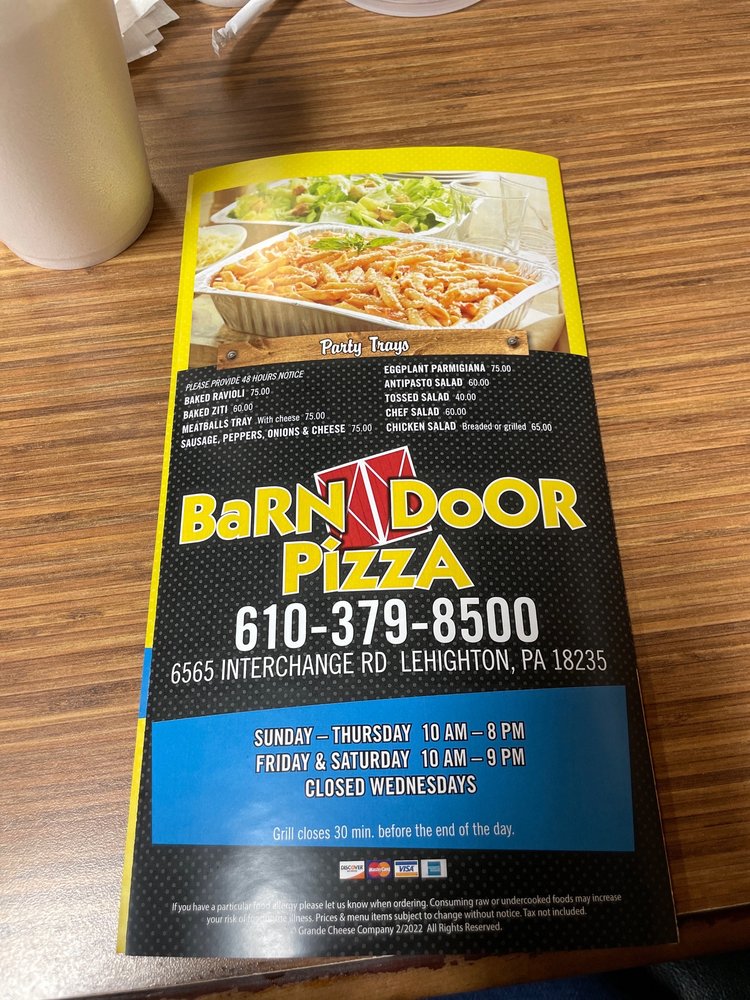 BARN DOOR RESTAURANT Updated July 2024 6565 Interchange Rd