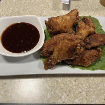 Snackboxe Bistro - Jeow bong wings - sauce on the side - Laotian Near Me - Duluth, Georgia