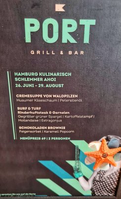Menu photo 1 Restaurant Port Hamburg, HH Menu photo 1 Restaurant Port Hamburg, HH