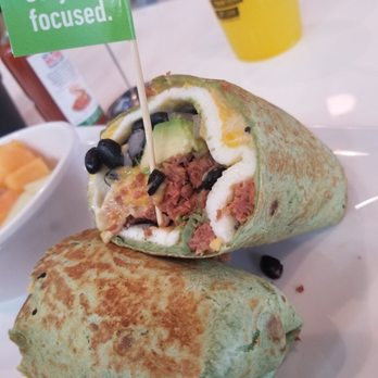 PROTEINHOUSE - Heres my 13.00 dollar wrap. I sub a veggie patty instead of chicken. Which was a 2.00 up charge. Yes it was very good.. - New American Near Me - Mcallen, Texas PROTEINHOUSE - Heres my 13.00 dollar wrap. I sub a veggie patty instead of chicken. Which was a 2.00 up charge. Yes it was very good.. - New American Near Me - Mcallen, Texas