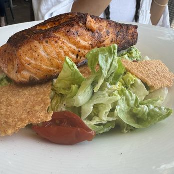 Oceans 234 - Caesar salad with salmon. - New American Near Me - Deerfield Beach, Florida Oceans 234 - Caesar salad with salmon. - New American Near Me - Deerfield Beach, Florida