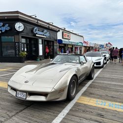 Ocean City Boardwalk - Corvettes on the Boardwalk 2023