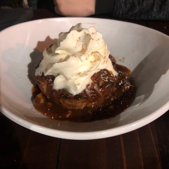 District - Bread pudding with extra sauce - Tapas/Small Plates Near Me - San Jose, California