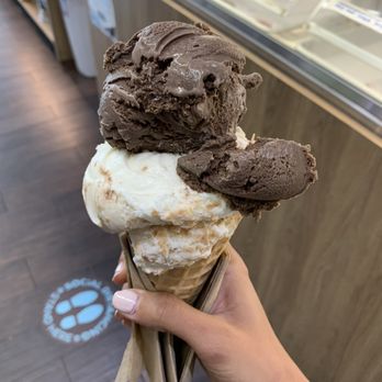 Hoffman's Chocolates - Toasted coconut and captains chocolate cone - Chocolatiers & Shops Near Me - Delray Beach, Florida