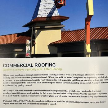 R Titter Roofing - Information - Roofing Near Me - Aston, Pennsylvania R Titter Roofing - Information - Roofing Near Me - Aston, Pennsylvania