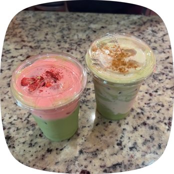 B A M Cocina - Strawberry Matcha / Banana Matcha - Mexican Near Me - Houston, Texas B A M Cocina - Strawberry Matcha / Banana Matcha - Mexican Near Me - Houston, Texas