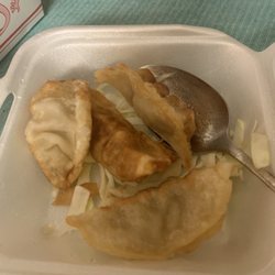 Kenny's Wok & Teriyaki - Undercooked tasteless potstickers, what happened? These used to be great.