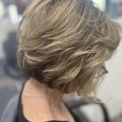 Sunflower Hair Studio - Color, highlights, cut and style by Martika.