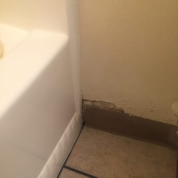 The Pacific Inn - Bathroom corner falling apart and dirty - Hotels Near Me - Monterey, California The Pacific Inn - Bathroom corner falling apart and dirty - Hotels Near Me - Monterey, California