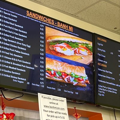 Menu photo 3 Banh Mi San Marcos San Marcos, CA
