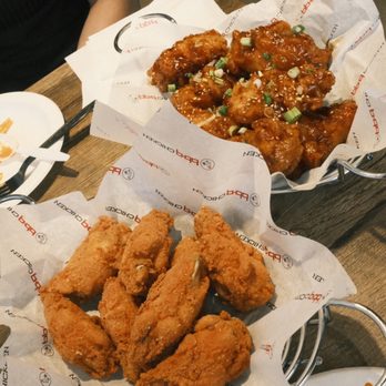 bb.q Chicken Troy - Galbi Wings Spicy Original Wings - Korean Near Me - Troy, Michigan