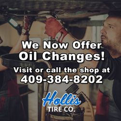 Hollis Tire - We are proud to offer oil change services for our customers' convenience! Schedule an appointment on our website here: https://hollistire.co