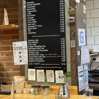 Fábrica Coffee Roasters - Menu - Coffee Roasteries Near Me - Lisbon, 11 Fábrica Coffee Roasters - Menu - Coffee Roasteries Near Me - Lisbon, 11