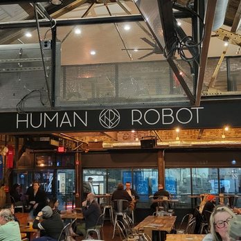 Human Robot - people sitting at tables in a restaurant - Brewpubs Near Me - Jenkintown, Pennsylvania