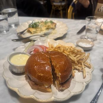 Augustine - Burger + used ramekin of salt - Desserts Near Me - San Jose, California