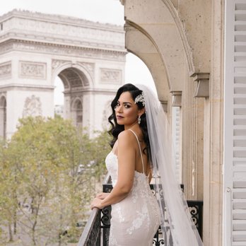 Hôtel Splendid Étoile - I snuck into groom's room (superior room w/balcony) just for this photo! lol The suite does not have a balcony. - Hotels Near Me - Paris, 75